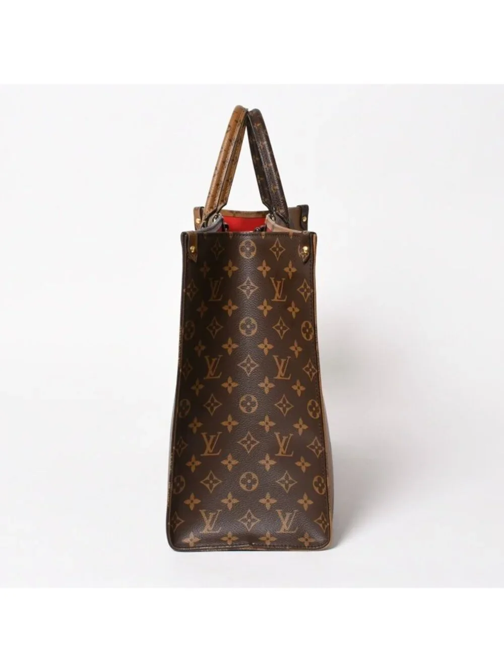 Louis Vuitton On The Go GM Tote Bag 2-Way Monogram Giant Leather